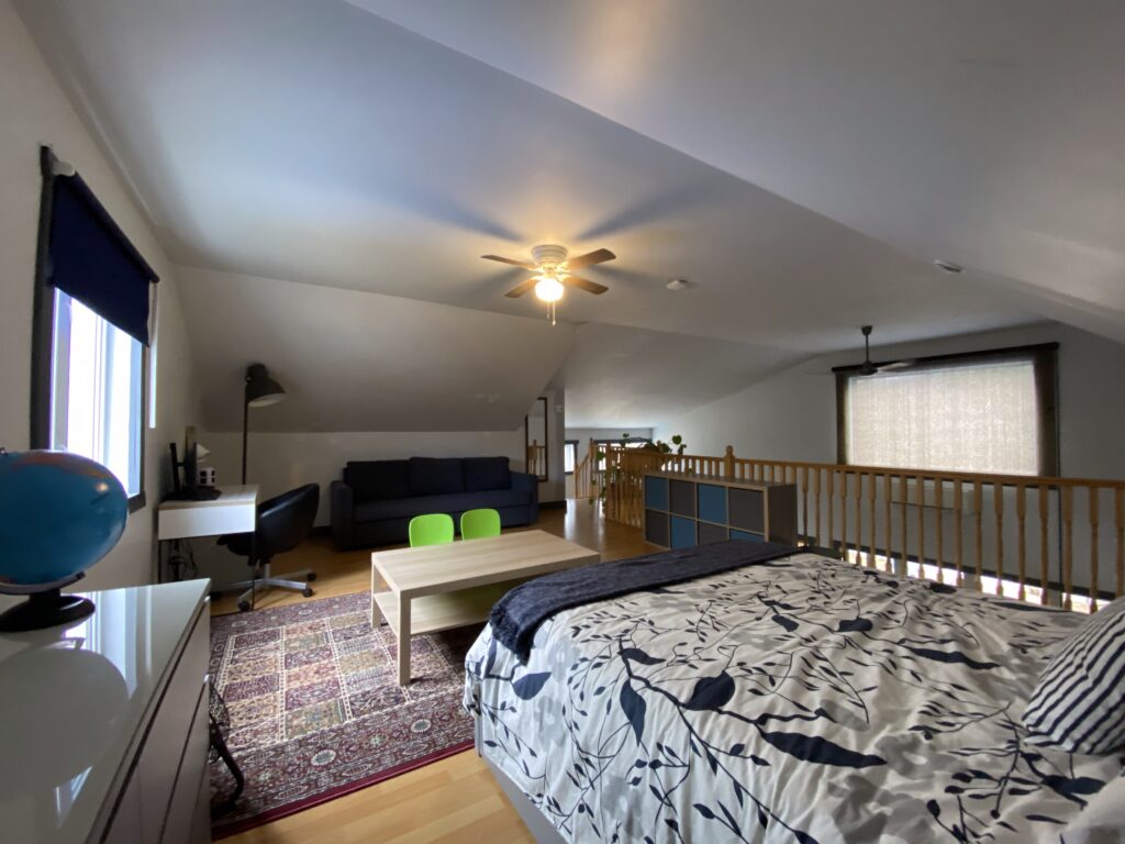 Chambres dans la mezzanine